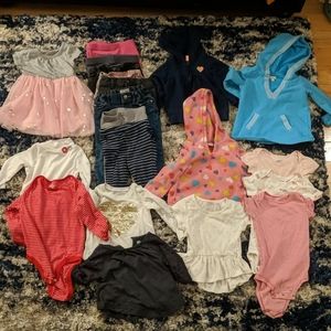 12 - 18 month winter baby girl lot! Priced to sell